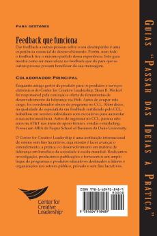 Feedback That Works: How to Build and Deliver Your Message First Edition (Portuguese)