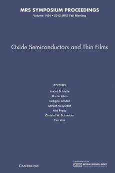 Oxide Semiconductors and Thin Films