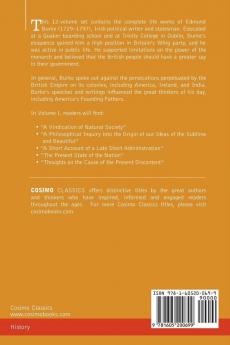 The Writings & Speeches of Edmund Burke: Articles of Charge Against Warren Hastings Esq.; Speeches in the Impeachment: Volume I - Articles of Charge ... Hastings Esq.; Speeches in the Impeachment