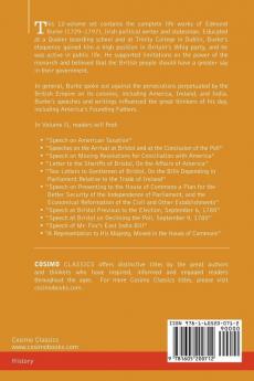 The Writings & Speeches of Edmund Burke: Volume II - On Conciliation with America; Security of the Independence of Parliament; On Mr. Fox's East India