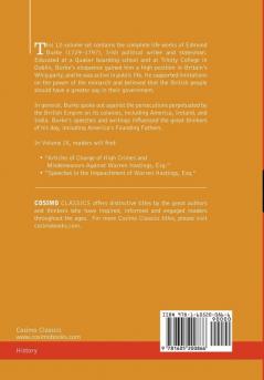 The Writings & Speeches of Edmund Burke: Articles of Charge Against Warren Hastings Esq.; Speeches in the Impeachment (9)