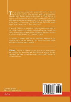 The Writings & Speeches of Edmund Burke: Speeches in the Impeachment of Warren Hastings Esq. Continued: Volume X - Speeches in the Impeachment of Warren Hastings Esq. (Continued)