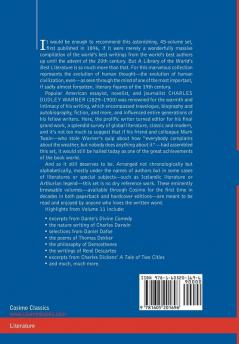 A Library of the World's Best Literature - Ancient and Modern - Vol. XI (Forty-Five Volumes); Dana-Dickens: 11