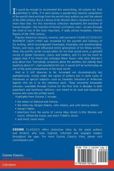 A Library of the World's Best Literature - Ancient and Modern - Vol. I (Forty-Five Volumes); Abelard - Amiel: 1