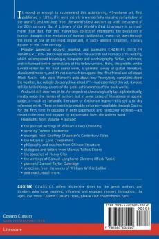 A Library of the World's Best Literature - Ancient and Modern - Vol. IX (Forty-Five Volumes); Chamiso-Collins