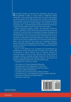 A Library of the World's Best Literature - Ancient and Modern - Vol.XXIV (Forty-Five Volumes); Macaulay-Marvell: 24