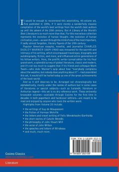 A Library of the World's Best Literature - Ancient and Modern - Vol.XXV (Forty-Five Volumes); Masques-Mitford: 25