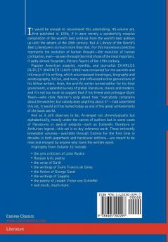 A Library of the World's Best Literature - Ancient and Modern - Vol.XXXII (Forty-Five Volumes); Rumi-Scherer: 32