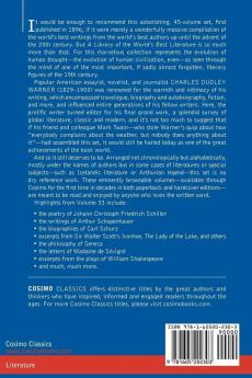 A Library of the World's Best Literature - Ancient and Modern - Vol.XXXIII (Forty-Five Volumes); Schiller-Shakespeare: 33