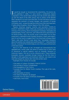 A Library of the World's Best Literature - Ancient and Modern - Vol.XXXIII (Forty-Five Volumes); Schiller-Shakespeare