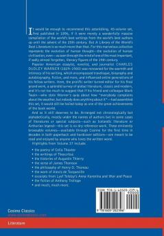 A Library of the World's Best Literature - Ancient and Modern - Vol.XXXVII (Forty-Five Volumes); Thanet-Vaughan: 37