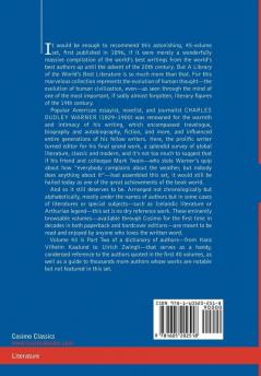 A Library of the World's Best Literature - Ancient and Modern - Vol.XLIII (Forty-Five Volumes); Dictionary of Authors (K-Z)