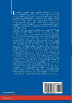 A Library of the World's Best Literature - Ancient and Modern - Vol.XLV (Forty-Five Volumes); Synopses of Famous Books & General Index: 45