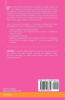 The Works of John Locke in Ten Volumes - Vol. IX