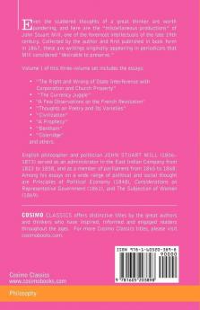 Dissertations and Discussions Vol. I