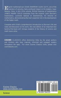 Geometrical Lectures of Isaac Barrow