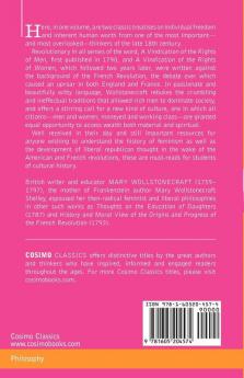 A Vindication of the Rights of Women & a Vindication of the Rights of Men