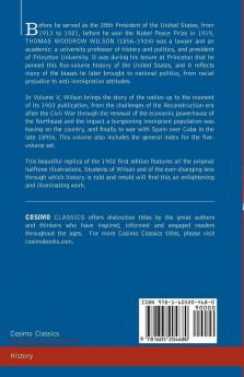 A History of the American People - In Five Volumes Vol. V: Reunion and Nationalization