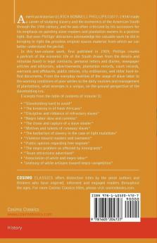 Plantation and Frontier Vol. II: 1649-1863: 2