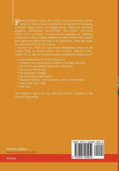 History of India in Nine Volumes