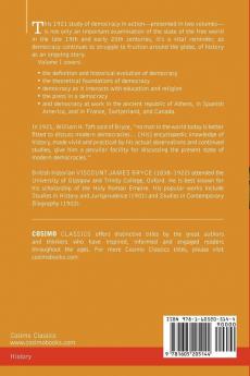Modern Democracies - In Two Volumes Vol. I: 1