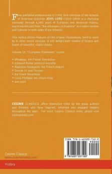 Beacon Lights of History Vol. IX: European Statesmen (in 15 Volumes): 9