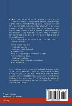 History of the United States: From the Compromise of 1850 to the Mckinley-bryan Campaign of 1896 (7)