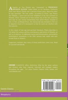 A Dweller on Two Planets: Or the Dividing of the Way