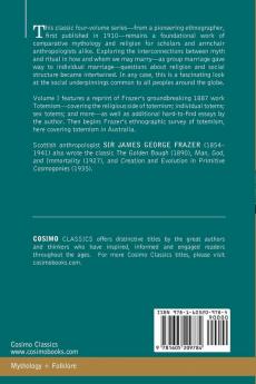 Totemism and Exogamy Vol. I (in Four Volumes)
