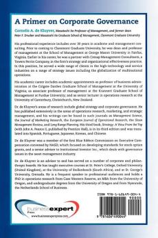 A Primer on Corporate Governance