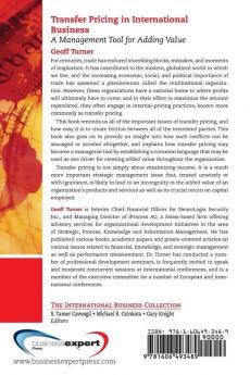 Transfer Pricing in International Business