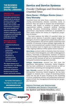 Service and Service Systems