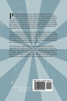 Psychological Perspectives on Ethical Behavior and Decision Making (PB)