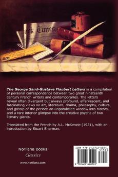 The George Sand-Gustave Flaubert Letters