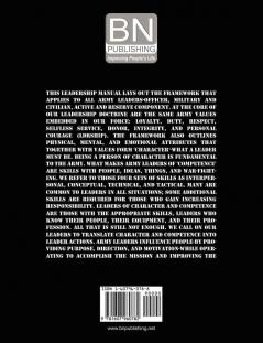 The U.S. Army Leadership Field Manual FM 22-100