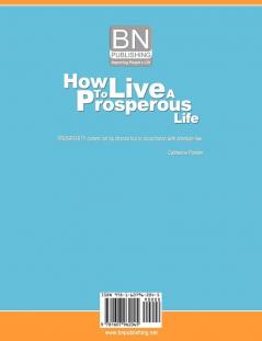 How to Live a Prosperous Life