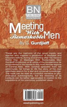 Meetings with Remarkable Men