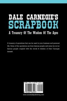 Dale Carnegie's Scrapbook: A Treasury Of The Wisdom Of The Ages