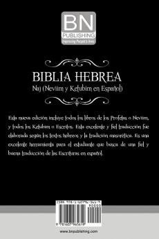 Biblia Hebrea: Naj (Neviim y Ketubim En Espanol) Volumen II