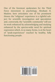 Religions Values and Peak-Experiences