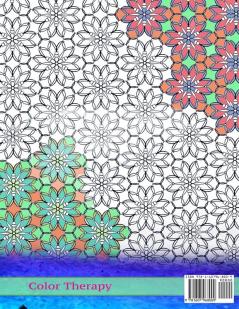 Fabulous geometric shapes & patterns: color therapy: Relaxing coloring for all levels