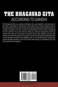 The Bhagavad Gita According to Gandhi