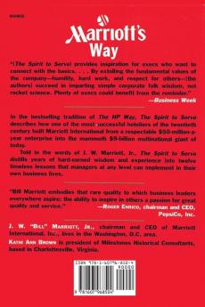 The Spirit to Serve Marriott's Way