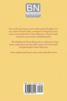 The Rubayat of Omar Khayyam