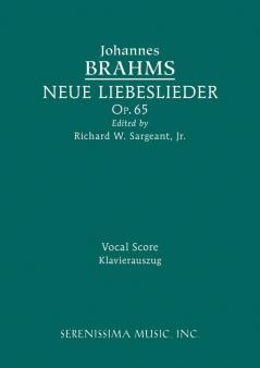Neue Liebeslieder Op.65