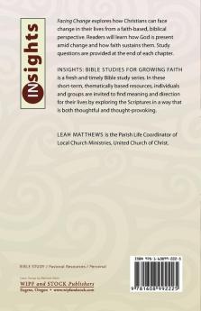 Facing Change (Insights: Bible Studies for Growing Faith)