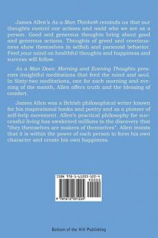 As a Man Thinketh & As A Man Does