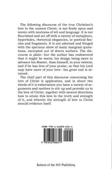 The True Christian's Love to the Unseen Christ