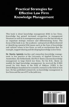 Practical Strategies for Effective Law Firm Knowledge Management