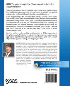 SAS Programming in the Pharmaceutical Industry Second Edition